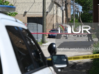 A 36-year-old male victim is being shot multiple times and killed in Chicago, Illinois, United States, on June 9, 2024. At approximately 8:3...