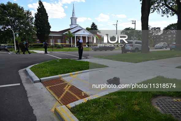 A 19-year-old male is being shot multiple times in Chicago, Illinois, United States, on June 9, 2024. At approximately 4:32 p.m., Sunday aft...