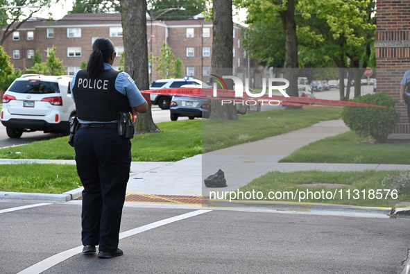 A 19-year-old male is being shot multiple times in Chicago, Illinois, United States, on June 9, 2024. At approximately 4:32 p.m., Sunday aft...