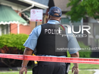 A 19-year-old male is being shot multiple times in Chicago, Illinois, United States, on June 9, 2024. At approximately 4:32 p.m., Sunday aft...