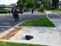 A 19-year-old male is being shot multiple times in Chicago, Illinois, United States, on June 9, 2024. At approximately 4:32 p.m., Sunday aft...