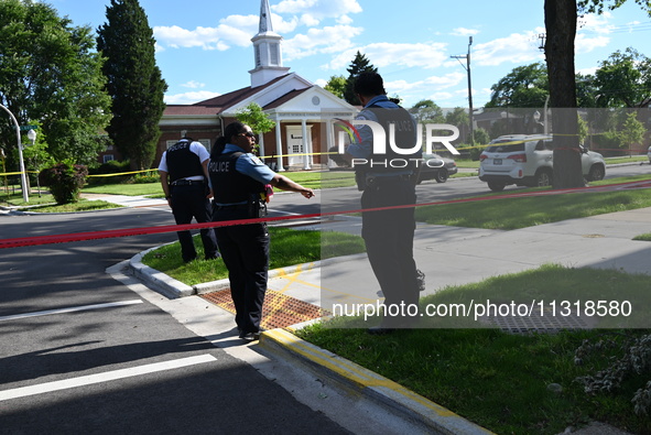 A 19-year-old male is being shot multiple times in Chicago, Illinois, United States, on June 9, 2024. At approximately 4:32 p.m., Sunday aft...