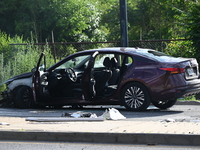 A 28-year-old male victim is being shot multiple times and killed in a shooting in Chicago, Illinois, United States, on June 9, 2024. At app...