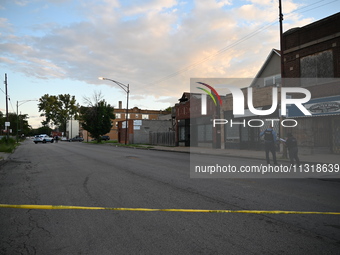 Two people are being injured in a shooting in Chicago, Illinois, United States, on June 9, 2024. At approximately 6:37 p.m., Sunday evening...