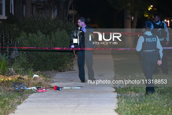 A 22-year-old female is being critically wounded in a shooting in Chicago, Illinois, United States, on June 9, 2024. At approximately 11:43...