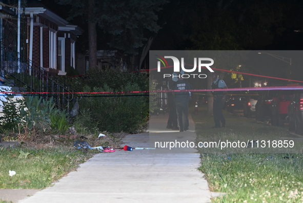 A 22-year-old female is being critically wounded in a shooting in Chicago, Illinois, United States, on June 9, 2024. At approximately 11:43...