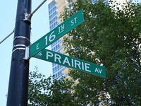 Police are present outside 1600 S. Prairie Avenue in Chicago, Illinois, United States, on June 10, 2024. Chicago police are on the scene at...