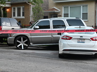 A 31-year-old male victim is being shot and critically wounded in a shooting in Chicago, Illinois, United States, on June 10, 2024. At appro...