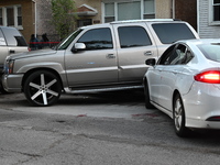 A 31-year-old male victim is being shot and critically wounded in a shooting in Chicago, Illinois, United States, on June 10, 2024. At appro...