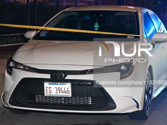 An 18-year-old male is being seriously injured in a shooting in Chicago, Illinois, United States, on June 10, 2024. At approximately 11:20 p...