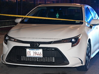 An 18-year-old male is being seriously injured in a shooting in Chicago, Illinois, United States, on June 10, 2024. At approximately 11:20 p...