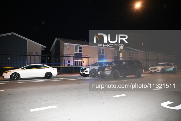 An 18-year-old male is being seriously injured in a shooting in Chicago, Illinois, United States, on June 10, 2024. At approximately 11:20 p...