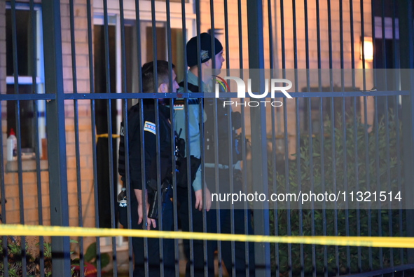 An 18-year-old male is being seriously injured in a shooting in Chicago, Illinois, United States, on June 10, 2024. At approximately 11:20 p...