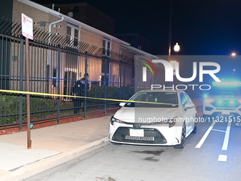 An 18-year-old male is being seriously injured in a shooting in Chicago, Illinois, United States, on June 10, 2024. At approximately 11:20 p...