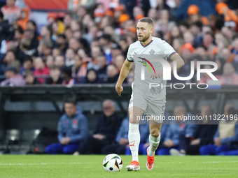 Sverrir Ingi Ingason Centre-Back of Iceland and FC Midtjylland during the international friendly match between Netherlands and Iceland at De...