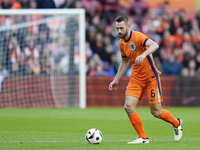 Stefan de Vrij Centre-Back of Netherland and Inter Milan during the international friendly match between Netherlands and Iceland at De Kuip...