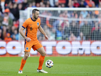 Stefan de Vrij Centre-Back of Netherland and Inter Milan during the international friendly match between Netherlands and Iceland at De Kuip...