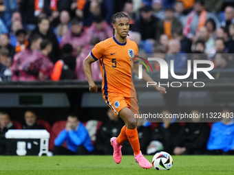 Nathan Ake Centre-Back of Netherland and Manchester City during the international friendly match between Netherlands and Iceland at De Kuip...