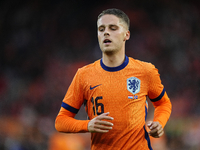 Joey Veerman Central Midfield of Netherland and PSV Eindhoven during the international friendly match between Netherlands and Iceland at De...