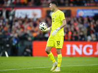 Hakon Rafn Valdimarsson Goalkeeper of Iceland and Brentford FC during the international friendly match between Netherlands and Iceland at De...