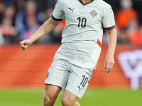 Hakon Arnar Haraldsson Left Winger of Iceland and LOSC Lille during the international friendly match between Netherlands and Iceland at De K...