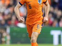 Stefan de Vrij Centre-Back of Netherland and Inter Milan during the international friendly match between Netherlands and Iceland at De Kuip...