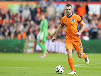 Stefan de Vrij Centre-Back of Netherland and Inter Milan during the international friendly match between Netherlands and Iceland at De Kuip...