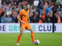 Stefan de Vrij Centre-Back of Netherland and Inter Milan during the international friendly match between Netherlands and Iceland at De Kuip...