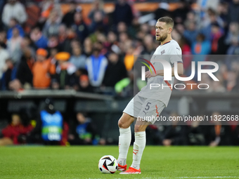 Sverrir Ingi Ingason Centre-Back of Iceland and FC Midtjylland during the international friendly match between Netherlands and Iceland at De...