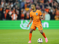 Nathan Ake Centre-Back of Netherland and Manchester City during the international friendly match between Netherlands and Iceland at De Kuip...