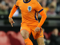 Xavi Simons Attacking Midfield of Netherland and RB Leipzig during the international friendly match between Netherlands and Iceland at De Ku...