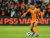 Tijjani Reijnders Central Midfield of Netherland and AC Milan during the international friendly match between Netherlands and Iceland at De...