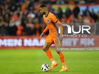 Cody Gakpo Left Winger of Netherland and Liverpool FC during the international friendly match between Netherlands and Iceland at De Kuip on...