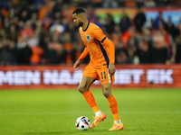 Cody Gakpo Left Winger of Netherland and Liverpool FC during the international friendly match between Netherlands and Iceland at De Kuip on...