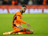 Cody Gakpo Left Winger of Netherland and Liverpool FC during the international friendly match between Netherlands and Iceland at De Kuip on...