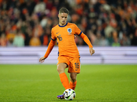 Joey Veerman Central Midfield of Netherland and PSV Eindhoven during the international friendly match between Netherlands and Iceland at De...