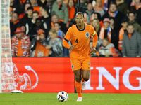 Virgil van Dijk Centre-Back of Netherland and Liverpool FC during the international friendly match between Netherlands and Iceland at De Kui...