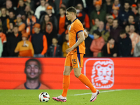 Micky van de Ven Centre-Back of Netherland and Tottenham Hotspur in action during the international friendly match between Netherlands and I...