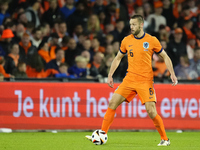 Stefan de Vrij Centre-Back of Netherland and Inter Milan during the international friendly match between Netherlands and Iceland at De Kuip...