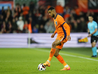 Cody Gakpo Left Winger of Netherland and Liverpool FC during the international friendly match between Netherlands and Iceland at De Kuip on...