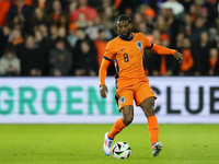 Georginio Wijnaldum Central Midfield of Netherland and Al-Ettifaq FC during the international friendly match between Netherlands and Iceland...