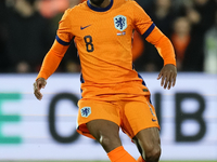 Georginio Wijnaldum Central Midfield of Netherland and Al-Ettifaq FC during the international friendly match between Netherlands and Iceland...