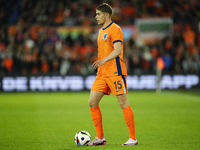 Micky van de Ven Centre-Back of Netherland and Tottenham Hotspur during the international friendly match between Netherlands and Iceland at...