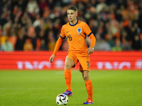 Joey Veerman Central Midfield of Netherland and PSV Eindhoven during the international friendly match between Netherlands and Iceland at De...