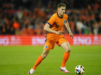 Micky van de Ven Centre-Back of Netherland and Tottenham Hotspur during the international friendly match between Netherlands and Iceland at...