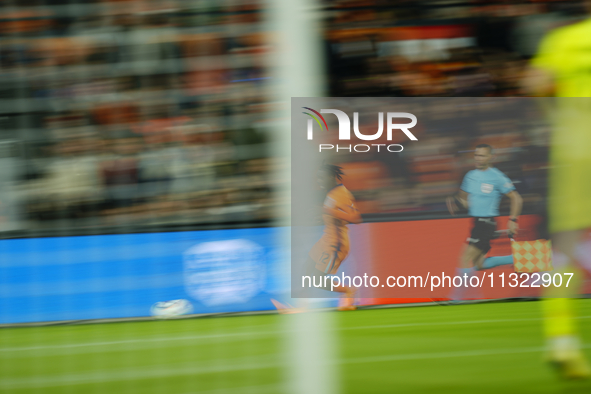 during the international friendly match between Netherlands and Iceland at De Kuip on June 10, 2024 in Rotterdam, Netherlands. 