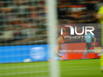 during the international friendly match between Netherlands and Iceland at De Kuip on June 10, 2024 in Rotterdam, Netherlands. (