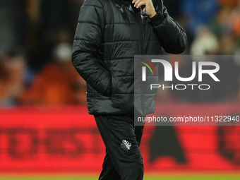 Age Hareide head coach of Iceland after the international friendly match between Netherlands and Iceland at De Kuip on June 10, 2024 in Rott...