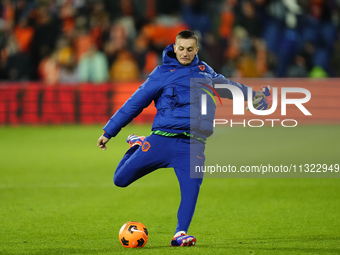 Justin Bijlow Goalkeeper of Netherland and Feyenoord Rotterdam during the international friendly match between Netherlands and Iceland at De...