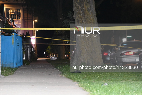 A 14-year-old male is being critically wounded in a shooting in Chicago, Illinois, United States, on June 11, 2024. At approximately 8:28 p....